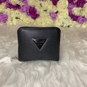 Guess black wallet